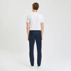 Pantalon Chino Slim Mat En Coton Recyclé -Magasin De Vêtements De Mode 728463 11822 V3